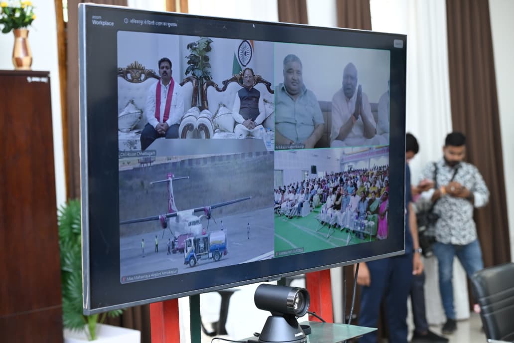 हवाई चप्पल पहनने वाला भी हवाई यात्रा कर सके” प्रधानमंत्री का यह सपना छत्तीसगढ़ में भी हो रहा है साकार : मुख्यमंत्री श्री साय