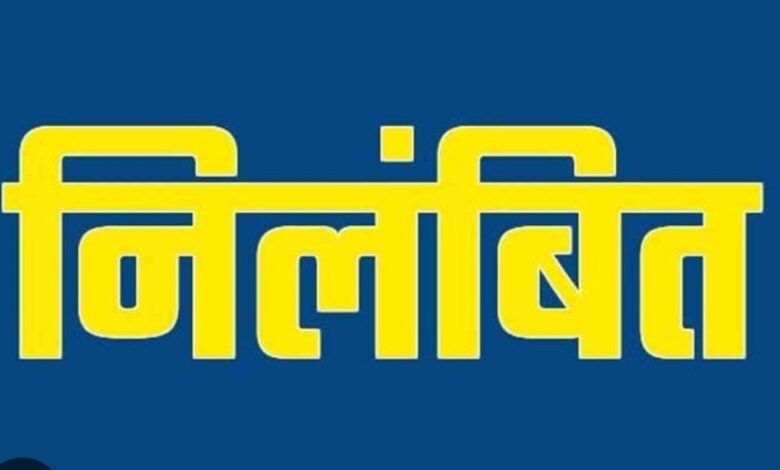 श्रम निरीक्षक श्री लक्ष्मण सिंह मरकाम निलंबित