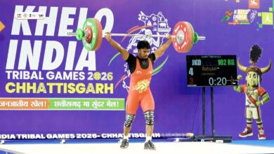 कोमालिका बारी से अंजलि मुंडा तक, खेलो इंडिया ट्राइबल गेम्स ने भविष्य की प्रतिभाओं की मजबूत पाइपलाइन दिखाई कोमालिका बारी से अंजलि मुंडा तक, खेलो इंडिया ट्राइबल गेम्स ने भविष्य की प्रतिभाओं की मजबूत पाइपलाइन दिखाई