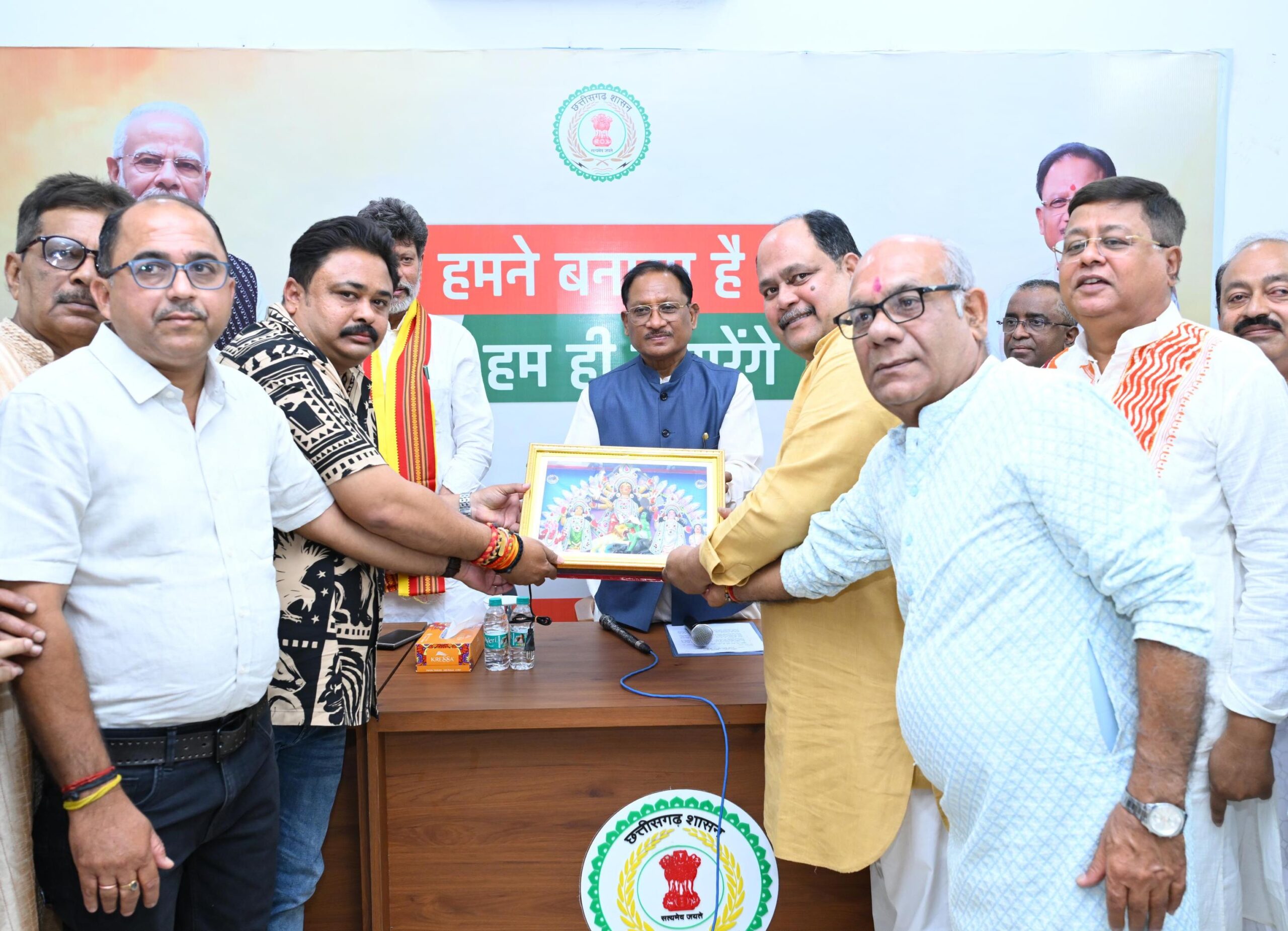 बंगाली नववर्ष मिलन समारोह में शामिल हुए मुख्यमंत्री श्री विष्णुदेव साय