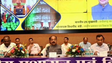 नगरीय निकायों के कार्यों की मैराथन समीक्षा का दूसरा दिन, उप मुख्यमंत्री श्री अरुण साव ने की नगर पंचायतों के कार्यों की समीक्षा