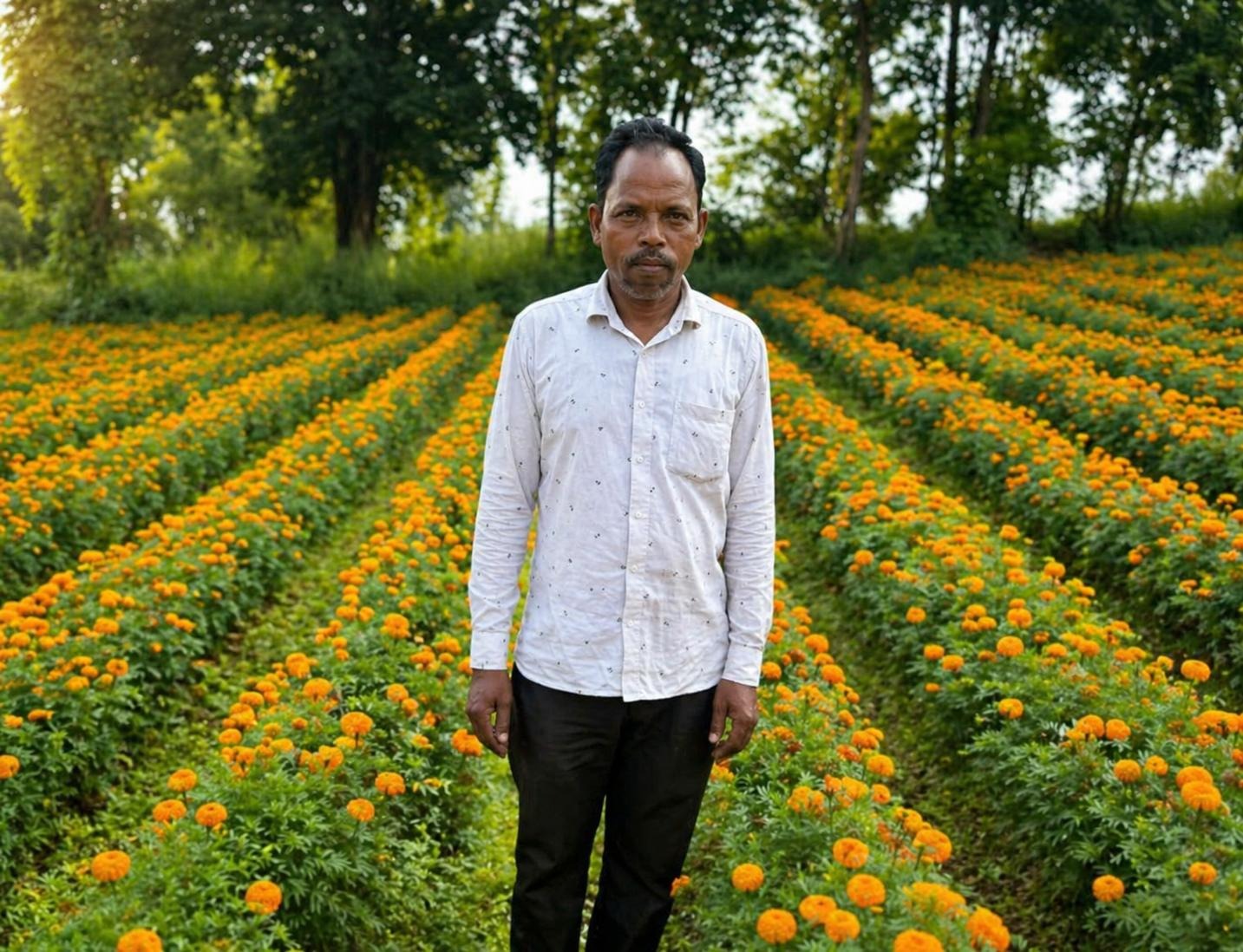 परंपरागत खेती छोड़ फूलों की खेती अपनाई, कम लागत में मिला ज्यादा मुनाफा