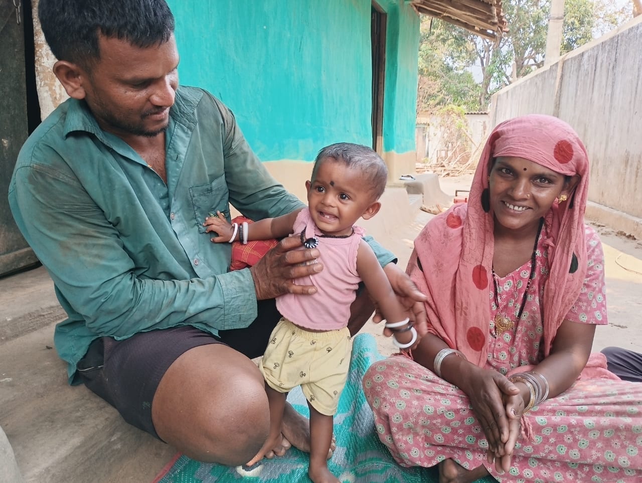 प्रोजेक्ट धड़कन’ से 2 साल की पारूल को मिला नया जीवन