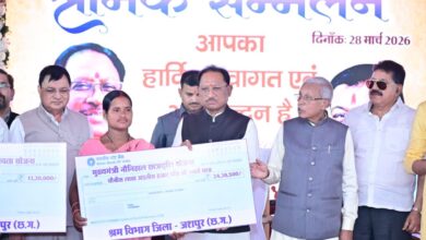 हर हाथ को काम, हर श्रमिक को सम्मान: विष्णु देव सरकार की प्रतिबद्धता