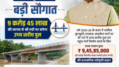 मुख्यमंत्री श्री विष्णुदेव साय की बड़ी सौगात: जशपुर में श्री नदी पर बनेगा उच्च स्तरीय पुल, तीन राज्यों की कनेक्टिविटी होगी मजबूत