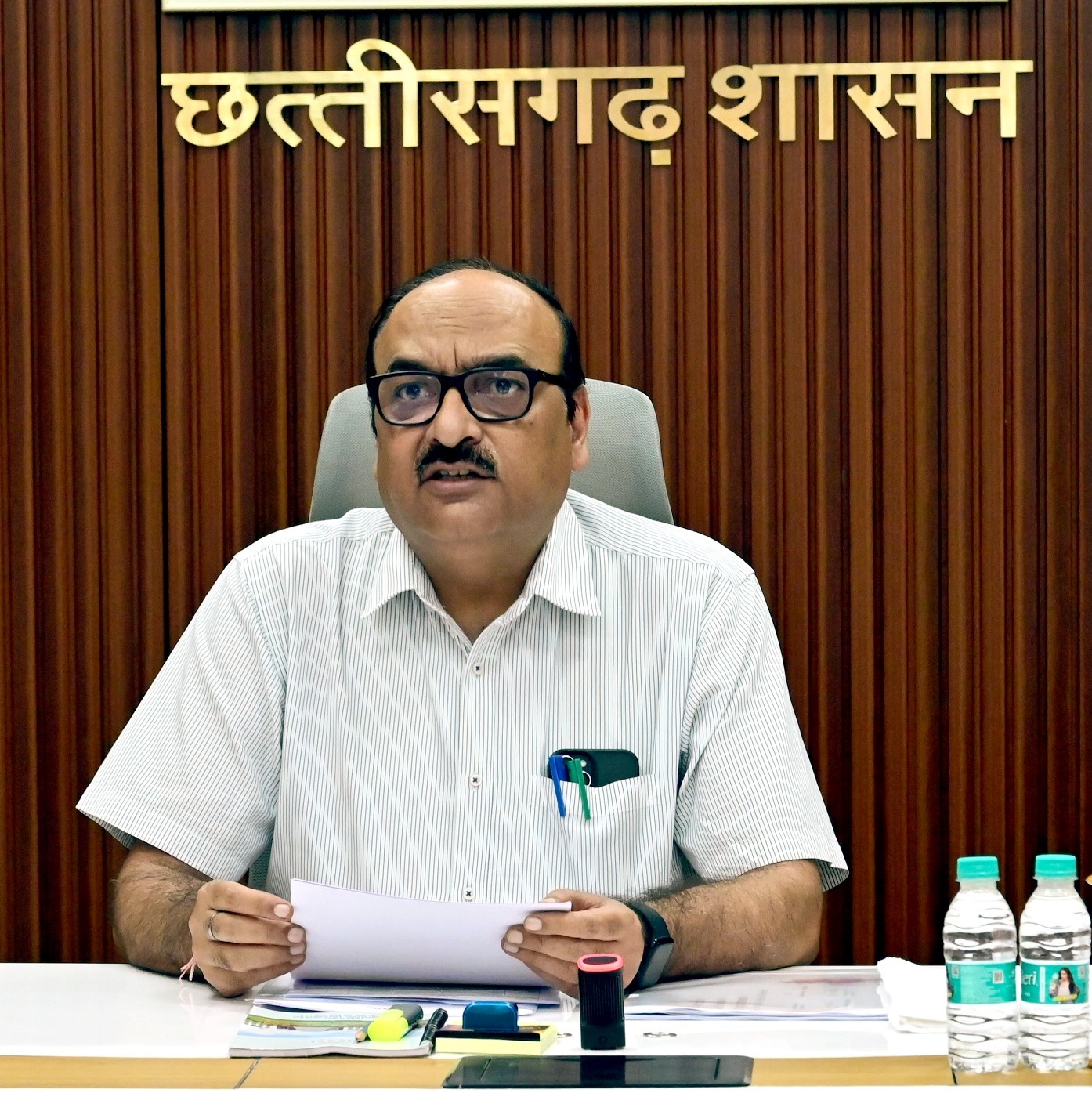 मुख्य सचिव ने की नियद नेल्लानार 2.0 की समीक्षा