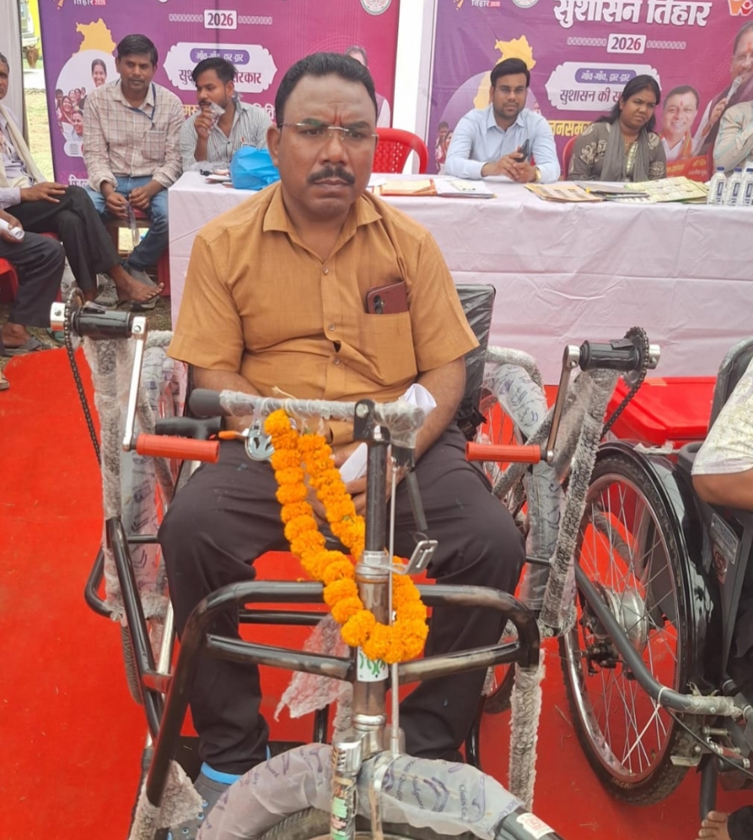 हादसे की हार, हौसले की जीत: नर्मदा प्रसाद को मिला शासन की योजनाओं का संबल
