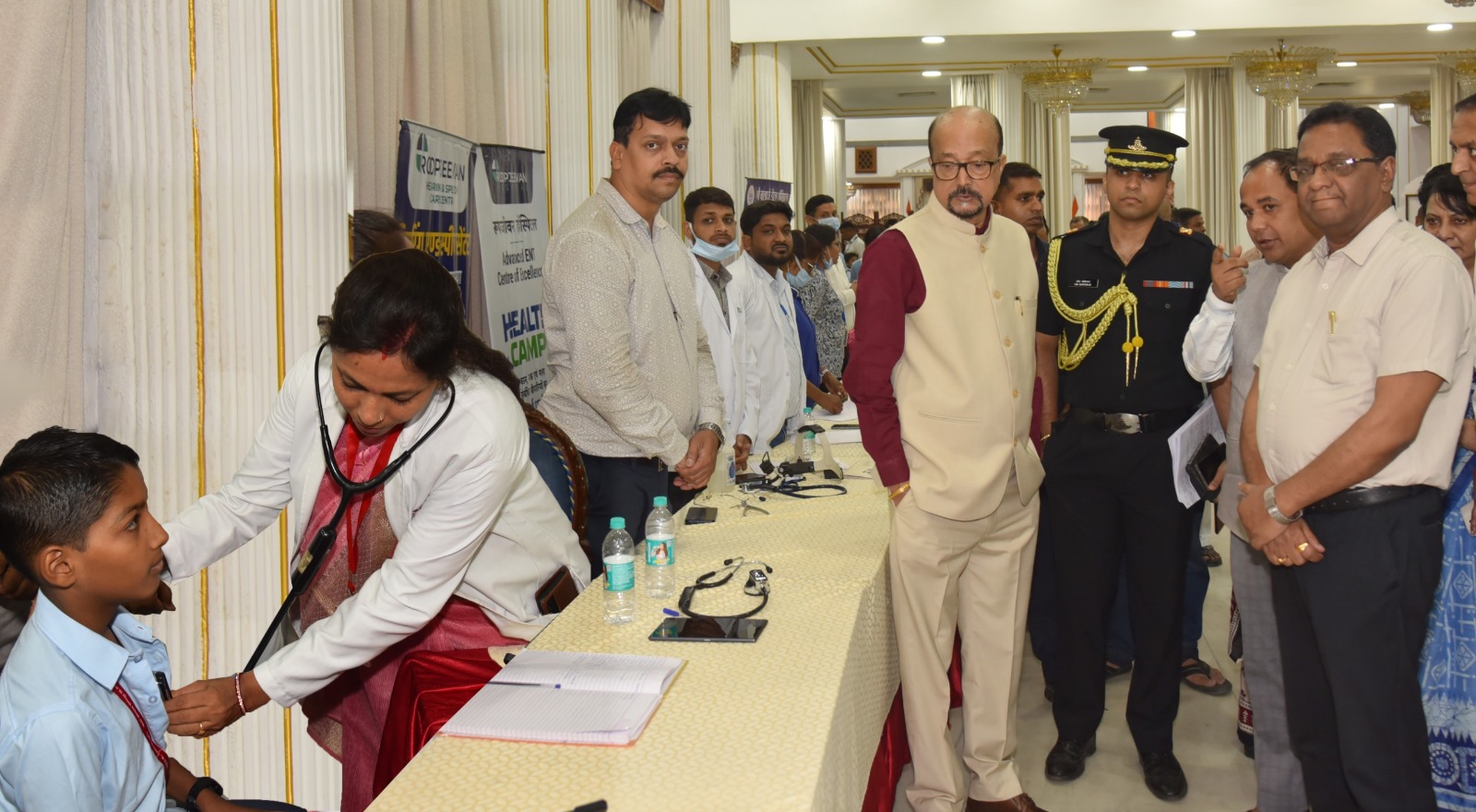लोकभवन में बाल रोग शिविर आयोजित लोकभवन में बाल रोग शिविर आयोजित