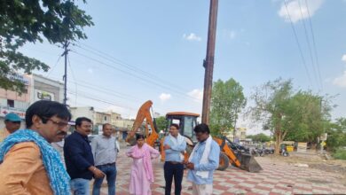 हनोदा माइनर नहर क्षेत्र में अतिक्रमण हटाने की बड़ी कार्रवाई