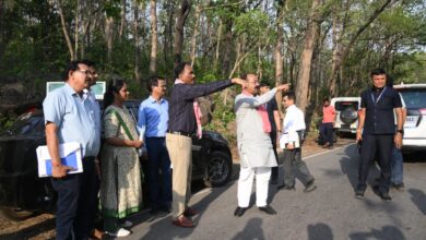उप मुख्यमंत्री श्री अरुण साव ने 308 करोड़ की लागत से बन रहे केशकाल घाट बायपास रुट का किया निरीक्षण