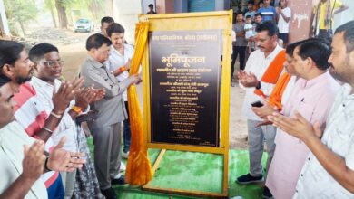 उद्योग मंत्री ने किया 40 लाख रूपए के सड़क डामरीकरण कार्य का शुभारंभ