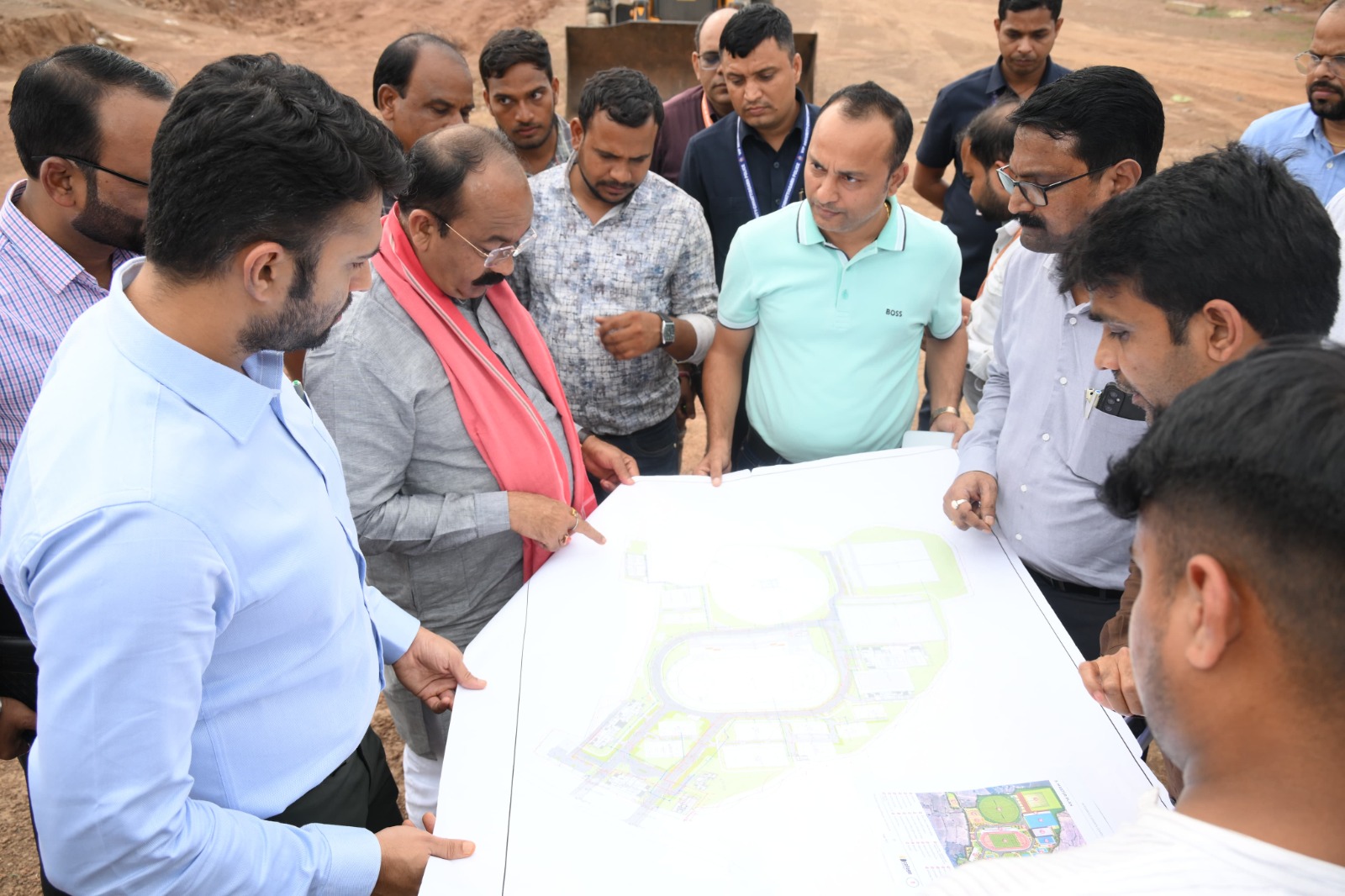 उप मुख्यमंत्री श्री अरुण साव ने इंटिग्रेटेड स्पोर्ट्स स्टेडियम का किया स्थल निरीक्षण, कुछ दिनों पहले शुरू हुआ है काम उप मुख्यमंत्री श्री अरुण साव ने इंटिग्रेटेड स्पोर्ट्स स्टेडियम का किया स्थल निरीक्षण, कुछ दिनों पहले शुरू हुआ है काम