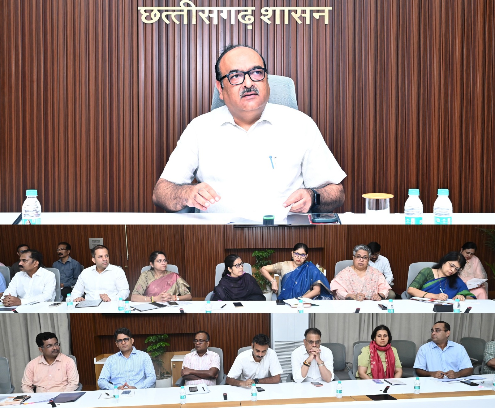मुख्य सचिव ने विभागीय योजनाओं की प्रगति की समीक्षा की मुख्य सचिव ने विभागीय योजनाओं की प्रगति की समीक्षा की