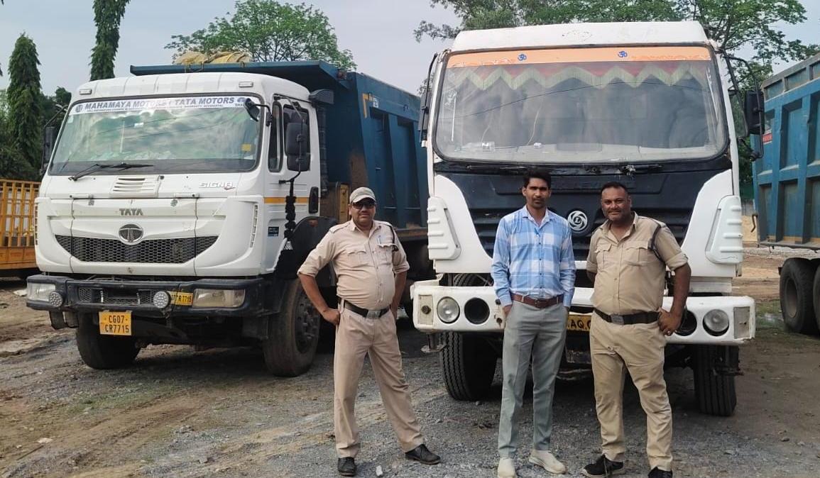सारंगढ़-बिलाईगढ़ में खनिज विभाग की बड़ी कार्रवाई सारंगढ़-बिलाईगढ़ में खनिज विभाग की बड़ी कार्रवाई