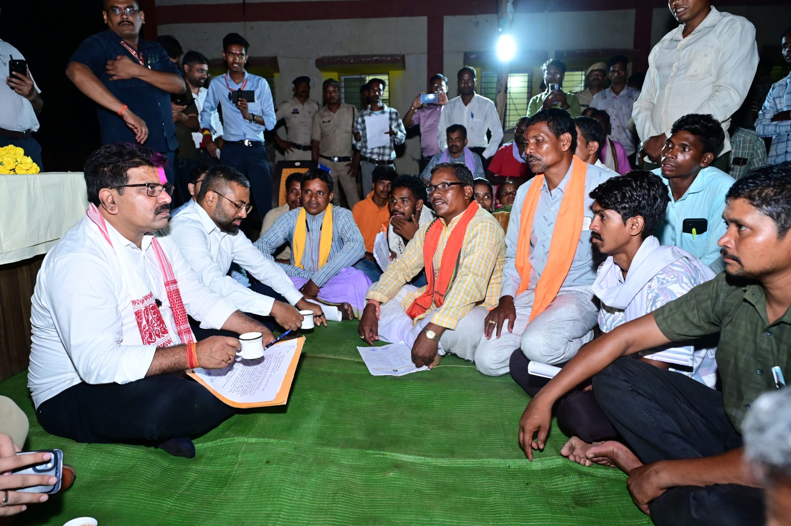 किसकोड़ो, जहां कभी लगती थी नक्सलियों की चौपाल, वहीं उप मुख्यमंत्री श्री शर्मा ने लगाई जनचौपाल