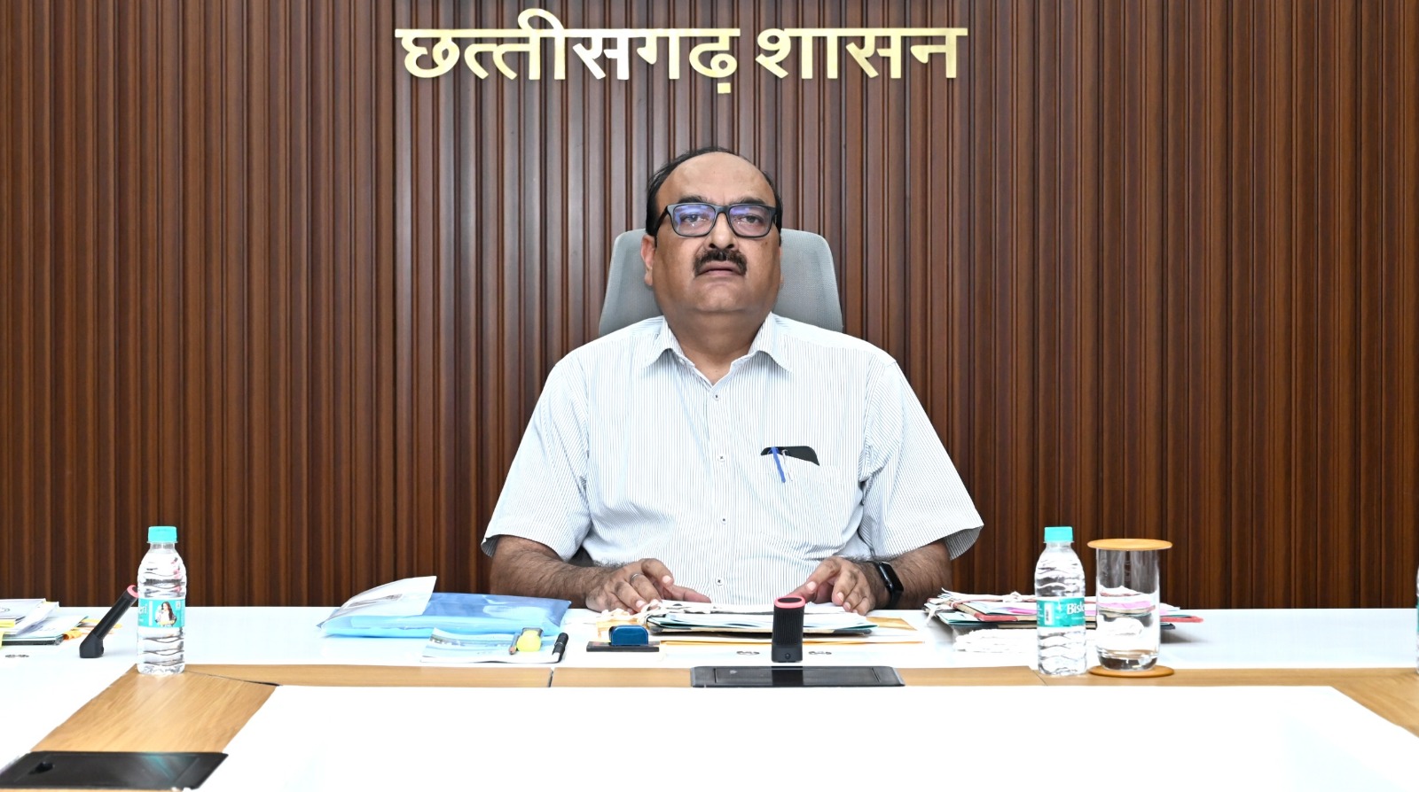 मुख्य सचिव की अध्यक्षता में उच्चस्तरीय बैठक संपन्न मुख्य सचिव की अध्यक्षता में उच्चस्तरीय बैठक संपन्न
