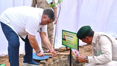 एक पेड़ माँ के नाम” अभियान के तहत मंत्री श्री राजेश अग्रवाल ने नवीन विधानसभा परिसर में लगाया पौधा एक पेड़ माँ के नाम” अभियान के तहत मंत्री श्री राजेश अग्रवाल ने नवीन विधानसभा परिसर में लगाया पौधा