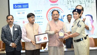 पत्रिका जज़्बा पुलिस अवार्ड्स-2026 में मुख्यमंत्री श्री साय ने उत्कृष्ट पुलिस अधिकारियों और कर्मचारियों को किया सम्मानित
