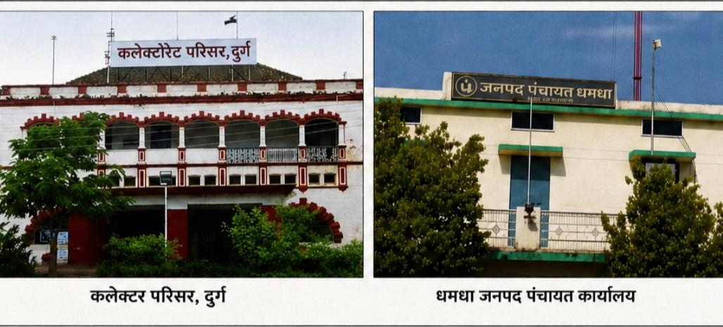 धमधा जनपद पंचायत में भ्रष्टाचार पर पर्दा? तीन महीने बाद भी शिकायत की जांच नहीं, उठे गंभीर सवाल