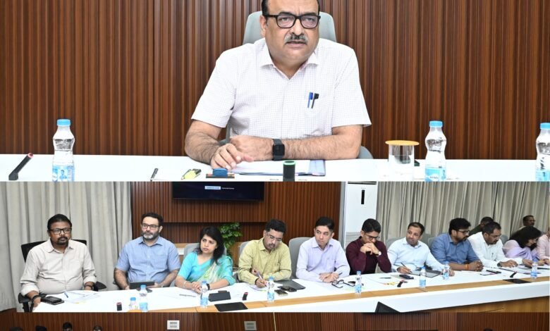 मुख्य सचिव ने विभागीय सचिवों की उच्च स्तरीय बैठक ली मुख्य सचिव ने विभागीय सचिवों की उच्च स्तरीय बैठक ली