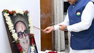 मुख्यमंत्री श्री विष्णु देव साय ने स्वर्गीय श्री कुशाभाऊ ठाकरे की जयंती पर उन्हें किया नमन