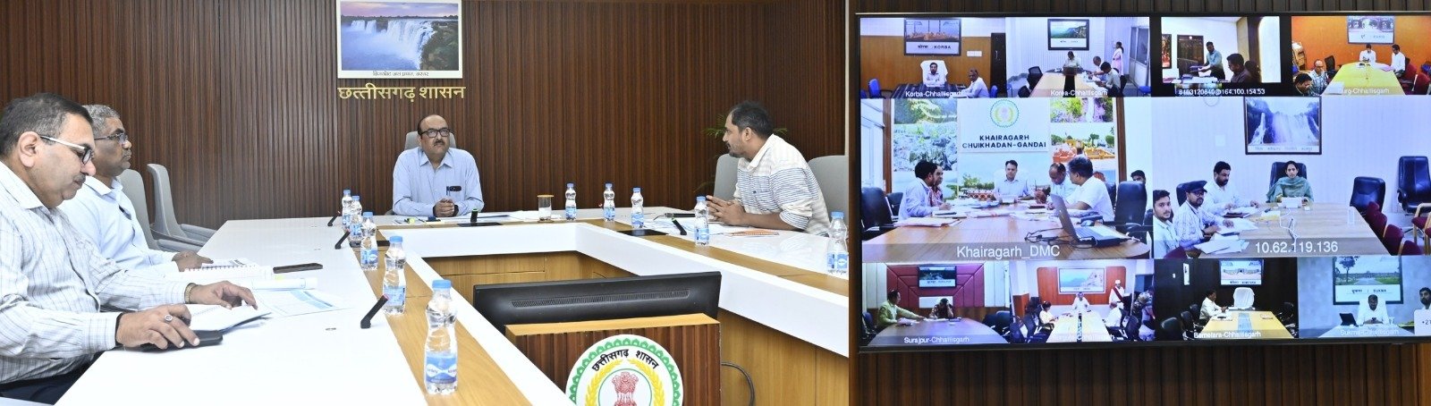 जल-जीवन मिशन के तहत आयोजित हुई कलेक्टर कॉन्फ्रेंस जल-जीवन मिशन के तहत आयोजित हुई कलेक्टर कॉन्फ्रेंस