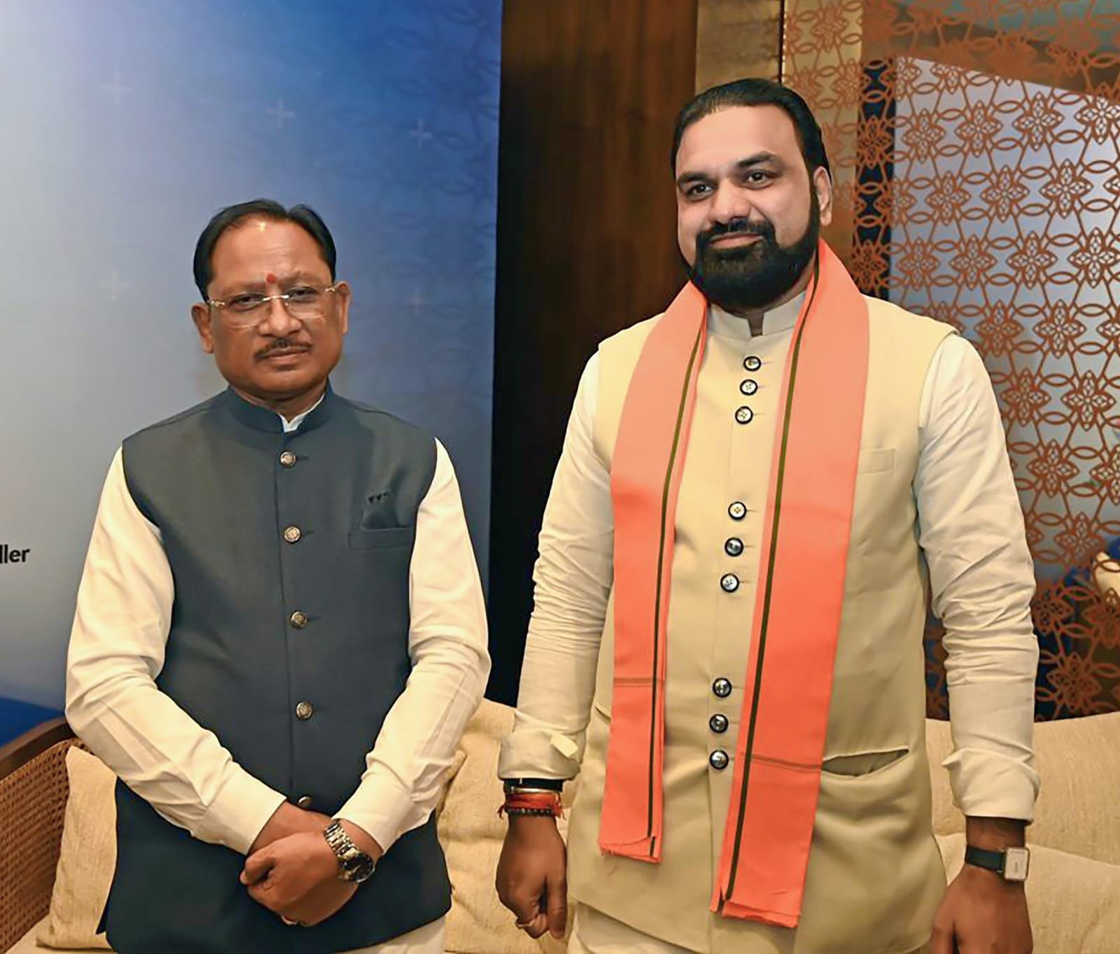 मुख्यमंत्री श्री विष्णुदेव साय ने बिहार के मुख्यमंत्री श्री सम्राट चौधरी से की नई दिल्ली में सौजन्य भेंट मुख्यमंत्री श्री विष्णुदेव साय ने बिहार के मुख्यमंत्री श्री सम्राट चौधरी से की नई दिल्ली में सौजन्य भेंट