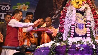 पवित्र श्रावण मास की भव्य कांवड़ यात्रा में शामिल हुए मुख्यमंत्री श्री साय