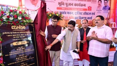 नवा रायपुर को देश की अग्रणी ग्रीनफील्ड सिटी के रूप में विकसित करने पर जोर : आवास एवं पर्यावरण मंत्री श्री ओ.पी. चौधरी