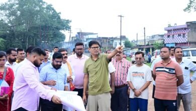 रायगढ़ की बदलेगी तस्वीर: वित्त मंत्री श्री ओ.पी. चौधरी ने किया विकास परियोजनाओं का मैराथन निरीक्षण रायगढ़ की बदलेगी तस्वीर: वित्त मंत्री श्री ओ.पी. चौधरी ने किया विकास परियोजनाओं का मैराथन निरीक्षण