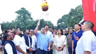 पर्यटन एवं संस्कृति मंत्री श्री राजेश अग्रवाल दही हांडी उत्सव में हुए सम्मिलित