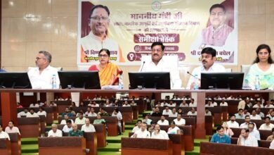 खाद्य मंत्री श्री दयालदास बघेल ने खरीफ विपणन वर्ष 2026-27 की तैयारियों की समीक्षा की खाद्य मंत्री श्री दयालदास बघेल ने खरीफ विपणन वर्ष 2026-27 की तैयारियों की समीक्षा की