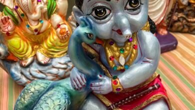 आस्था के साथ पर्यावरण संरक्षण का संदेश दे रही बंदियों की गणेश प्रतिमाएं