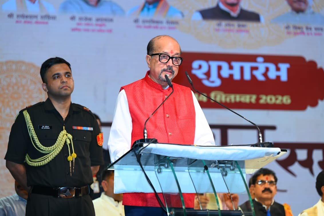 महाराजा चक्रधर सिंह की विरासत को नई पीढ़ी तक पहुंचा रहा चक्रधर समारोह: राज्यपाल श्री रमेन डेका