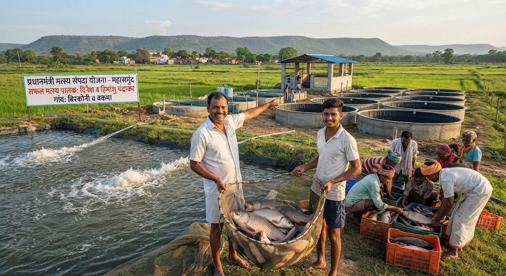 बदली किसानों की किस्मत प्रधानमंत्री मत्स्य संपदा योजना से बदली किसानों की किस्मत प्रधानमंत्री मत्स्य संपदा योजना से
