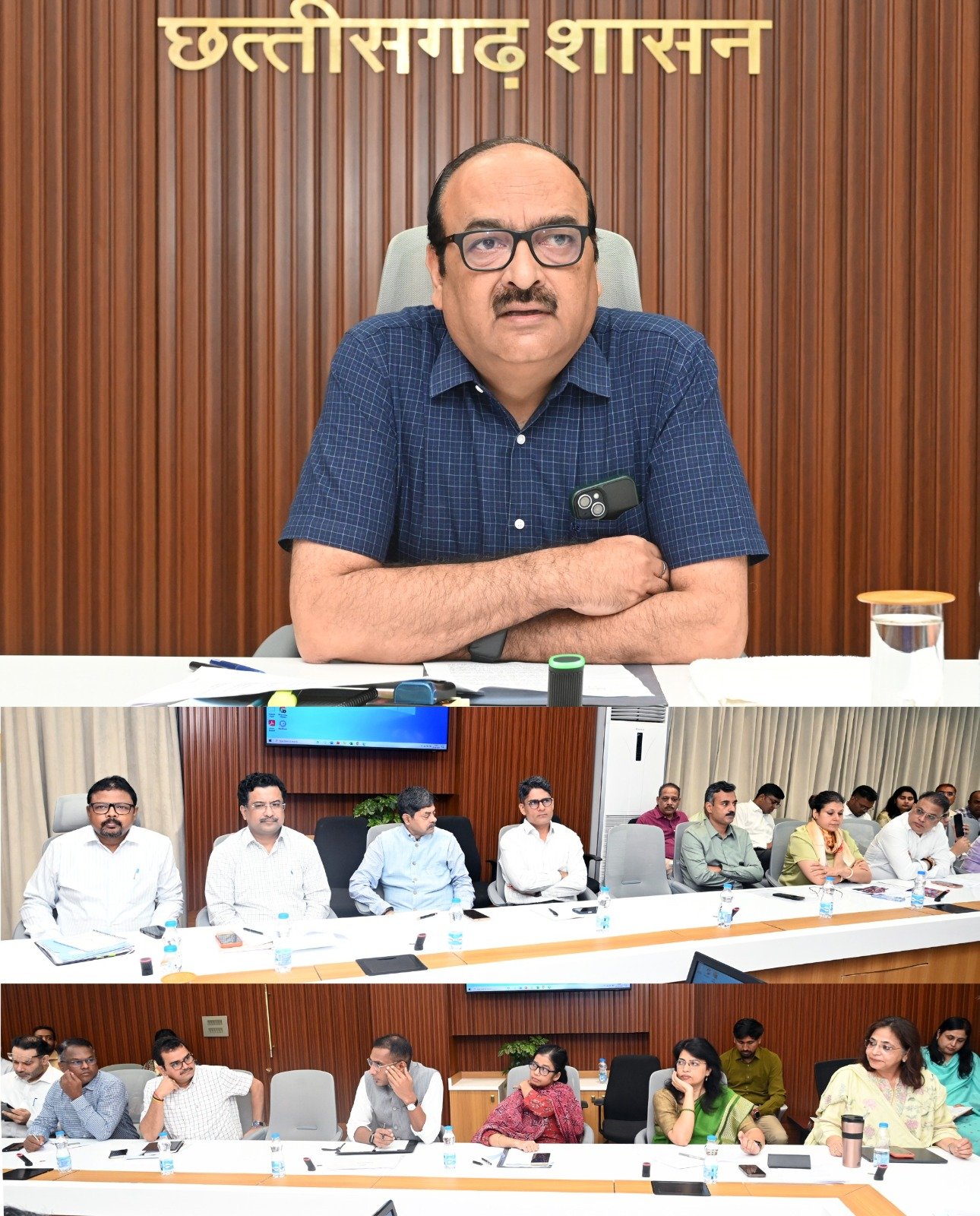 मुख्य सचिव ने विभागीय सचिवों को समयबद्ध कार्ययोजना बनाकर कार्य करने के दिए निर्देश मुख्य सचिव ने विभागीय सचिवों को समयबद्ध कार्ययोजना बनाकर कार्य करने के दिए निर्देश