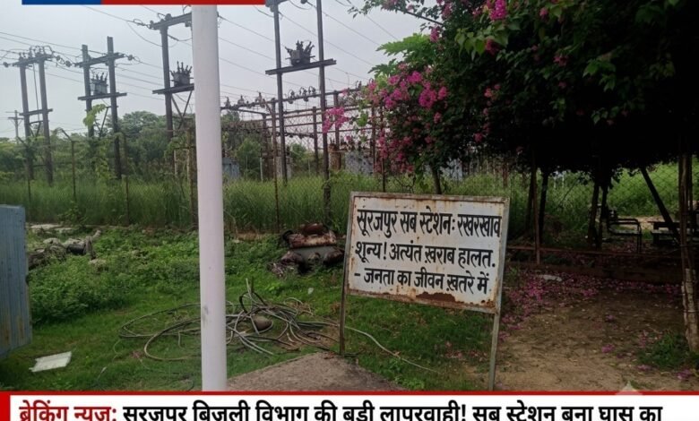 प्रशासनिक लापरवाही और ठेकेदारी व्यवस्था के भरोसे सूरजपुर बिजली विभाग, सब-स्टेशन की हालत जर्जर प्रशासनिक लापरवाही और ठेकेदारी व्यवस्था के भरोसे सूरजपुर बिजली विभाग, सब-स्टेशन की हालत जर्जर