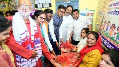 आंगन मिलन सेवा में शामिल हुए वित्त मंत्री श्री ओ.पी. चौधरी