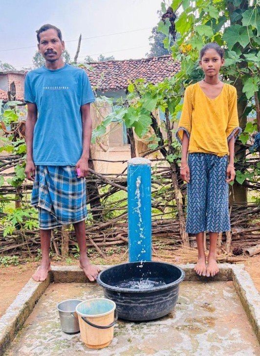 प्रधानमंत्री श्री नरेन्द्र मोदी के ‘हर घर जल’ संकल्प से बदली डांडजमड़ी की तस्वीर, सभी 90 घरों तक पहुंचा नल से शुद्ध पेयजल