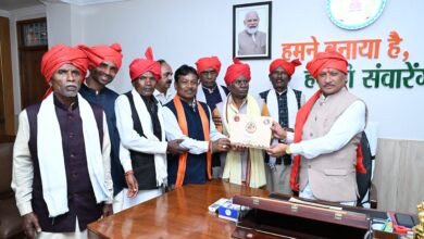 मुख्यमंत्री श्री विष्णु देव साय को बस्तर दशहरा पर्व में शामिल होने का मिला आमंत्रण मुख्यमंत्री श्री विष्णु देव साय को बस्तर दशहरा पर्व में शामिल होने का मिला आमंत्रण
