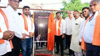 उप मुख्यमंत्री एवं कवर्धा विधायक श्री विजय शर्मा ने 78.51 लाख रुपए के दो सीसी सड़क सह नाली निर्माण कार्यों का किया भूमिपूजन