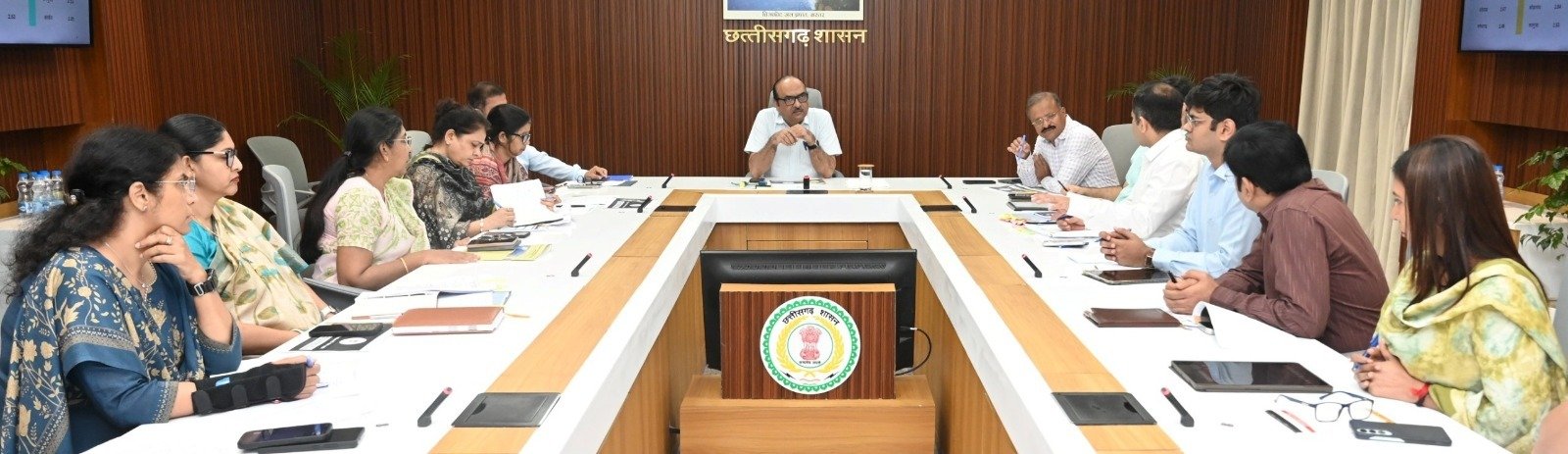 मुख्य सचिव की अध्यक्षता में मिलेट फसलों के उपार्जन, उत्पादन एवं उपयोग के संबंध में बैठक सम्पन्न मुख्य सचिव की अध्यक्षता में मिलेट फसलों के उपार्जन, उत्पादन एवं उपयोग के संबंध में बैठक सम्पन्न