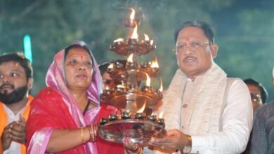 माता शबरी की पावन नगरी शिवरीनारायण में चित्रोत्पला गंगा महाआरती में शामिल हुए मुख्यमंत्री श्री विष्णु देव साय