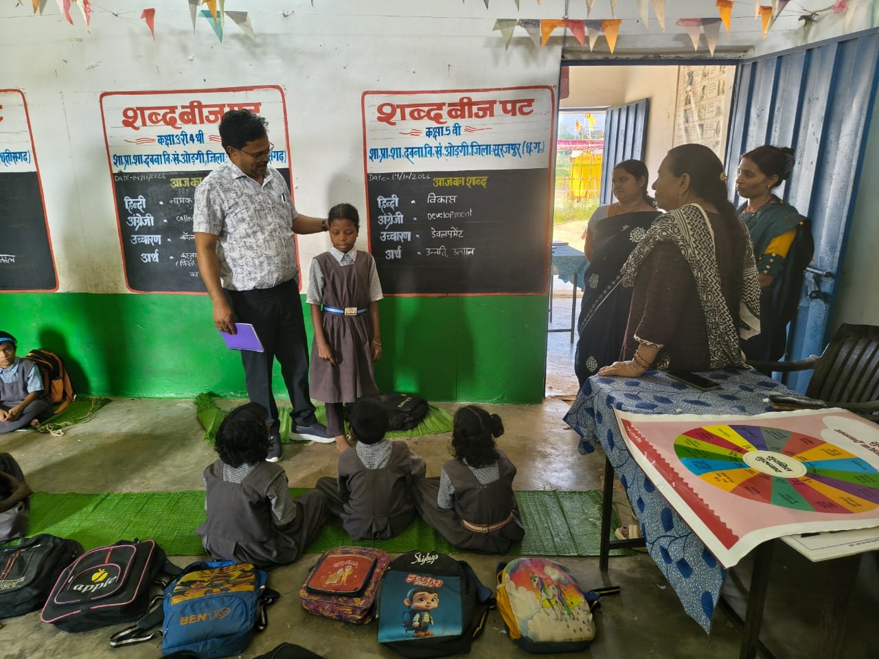 ‘शब्दबीज’ नवाचार से निखर रही बच्चों की भाषा दक्षता, प्रयोगात्मक शिक्षण से रोचक बन रही पढ़ाई ‘शब्दबीज’ नवाचार से निखर रही बच्चों की भाषा दक्षता, प्रयोगात्मक शिक्षण से रोचक बन रही पढ़ाई
