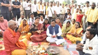 महाअष्टमी पर चलगली क्षेत्र को मंत्री श्री रामविचार नेताम का बड़ी सौगात मोरन नदी पर 5.91 करोड़ की लागत से बनेगा उच्चस्तरीय पुल महाअष्टमी पर चलगली क्षेत्र को मंत्री श्री रामविचार नेताम का बड़ी सौगात मोरन नदी पर 5.91 करोड़ की लागत से बनेगा उच्चस्तरीय पुल