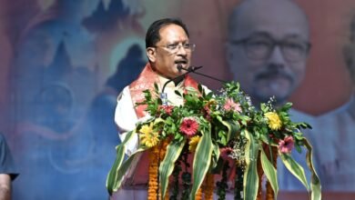 केंद्रीय रेल मंत्री श्री अश्विनी वैष्णव और मुख्यमंत्री श्री विष्णु देव साय ने रावघाट – रायपुर एवं रायपुर – कुरूद यात्री रेल सेवाओं को दिखाई हरी झंडी