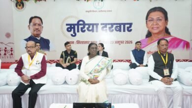 आदिवासी समाज की परंपरागत व्यवस्था सामाजिक एकता, न्याय और सुशासन का उत्कृष्ट उदाहरण- राष्ट्रपति श्रीमती द्रौपदी मुर्मु आदिवासी समाज की परंपरागत व्यवस्था सामाजिक एकता, न्याय और सुशासन का उत्कृष्ट उदाहरण- राष्ट्रपति श्रीमती द्रौपदी मुर्मु