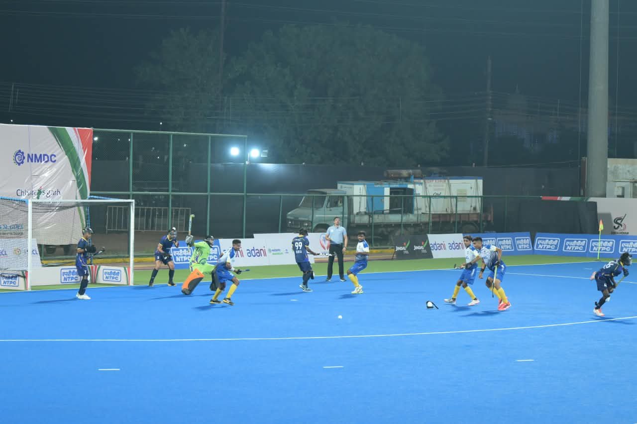 न्यायधानी नाइट्स और चक्रधर चैंपियंस के बीच कड़ा मुकाबला 4-4 से ड्रॉ न्यायधानी नाइट्स और चक्रधर चैंपियंस के बीच कड़ा मुकाबला 4-4 से ड्रॉ